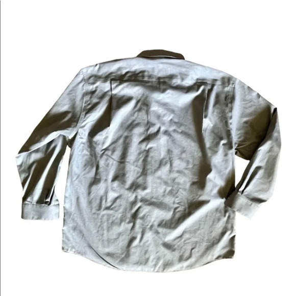 Kenneth cole mens awareness grey multicolor button down long sleeve non iron XL - Picture 2 of 9